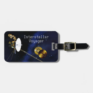 Etiqueta Para Maletas Naves espaciales de Voyager Interstelar
