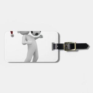 Etiqueta Para Maletas navidades de fútbol