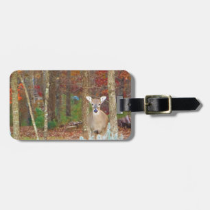 Etiqueta Para Maletas Navidades Deer