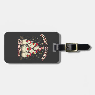 Etiqueta Para Maletas Navidades del Merry Clucking Ropa Funny
