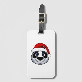 Etiqueta Para Maletas Navidades Panda