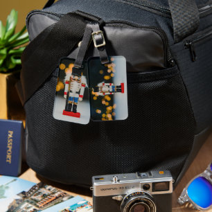 Etiqueta Para Maletas Navidades SlipperyOrnamento figurio nutcracker de 