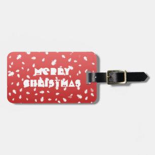 Etiqueta Para Maletas Navidades Snowman