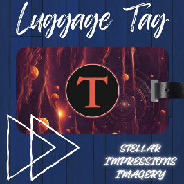 Etiqueta Para Maletas Nebular Veil