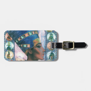 Etiqueta Para Maletas Nefertiti