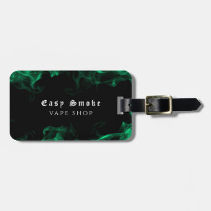 Etiqueta Para Maletas Negocio Ecológico de Tienda de Vaporizadores