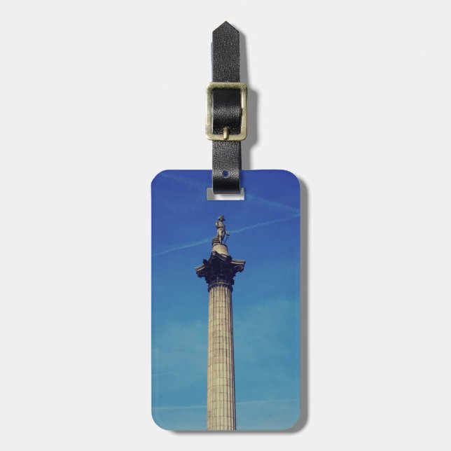 Etiqueta Para Maletas Nelsons Column London (Frente Vertical)