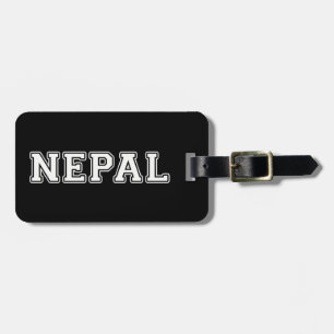 Etiqueta Para Maletas Nepal