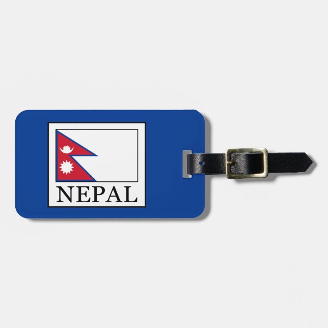 Etiqueta Para Maletas Nepal (Frente Horizontal)