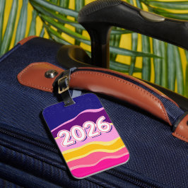 Etiqueta Para Maletas New year travel world tour Luggage Tag