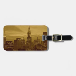 Etiqueta Para Maletas New York Manhattan