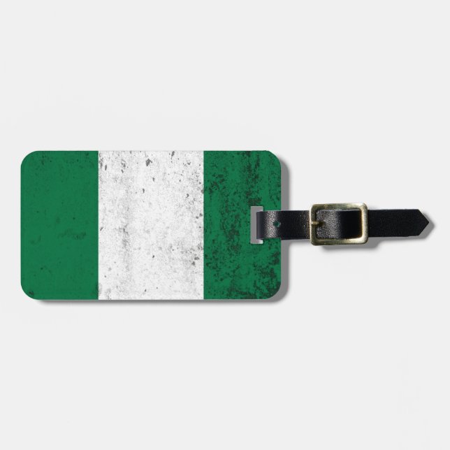 Etiqueta Para Maletas Nigeria (Frente Horizontal)