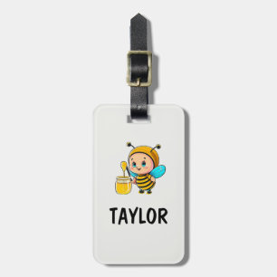 Etiqueta Para Maletas Niños pequeños divertidos Mochila de bolsa colorid