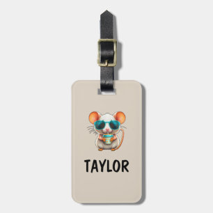 Etiqueta Para Maletas Niños pequeños divertidos Mochila de bolsa colorid