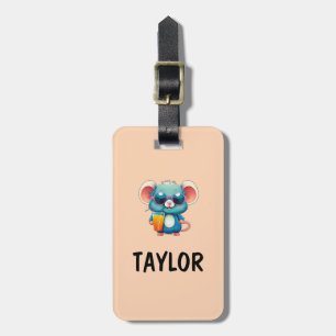 Etiqueta Para Maletas Niños pequeños divertidos Mochila de bolsa colorid