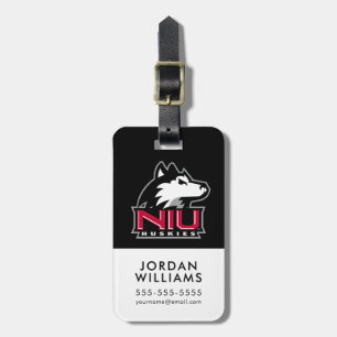Etiqueta Para Maletas NIU Huskies