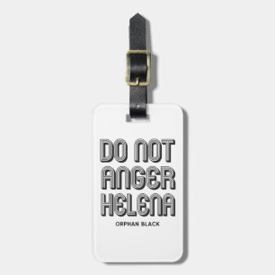 Etiqueta Para Maletas No enoje Helena