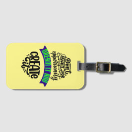 Etiqueta Para Maletas no esperes la oportunidad soñar y crearla