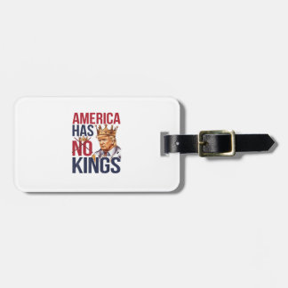 Etiqueta Para Maletas No Kings In America Funny America Has No King Poli