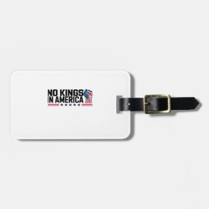 Etiqueta Para Maletas No Kings In America USA Creativo Casual