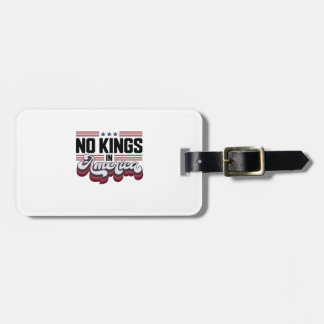 Etiqueta Para Maletas No Kings In America USA Retro Classic