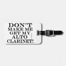 No me hagan conseguir mi Alto Clarinet