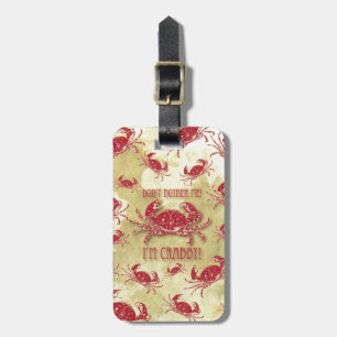 Etiqueta Para Maletas No me moleste, yo son modelo peculiar malhumorado