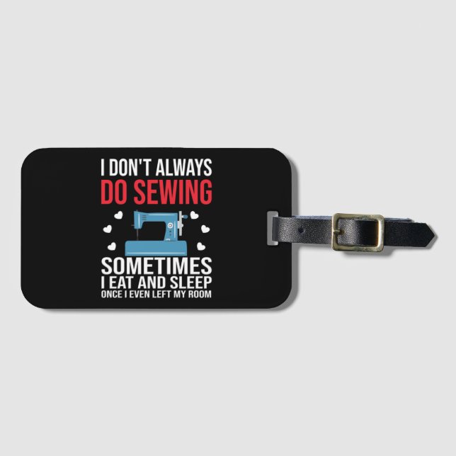 Etiqueta Para Maletas No siempre soso (Anverso horizontal)