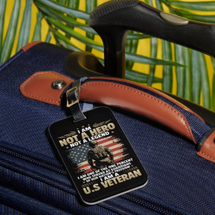 Etiqueta Para Maletas No Soy Un Héroe No Soy Una Leyenda Soy Uno Por Cie