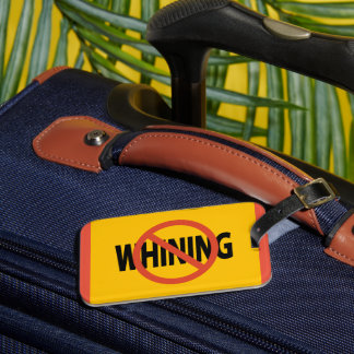 Etiqueta Para Maletas No Whining Marigold