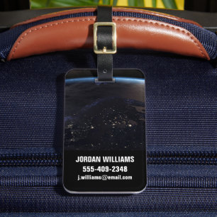 Etiqueta Para Maletas Noche al norte de Europa