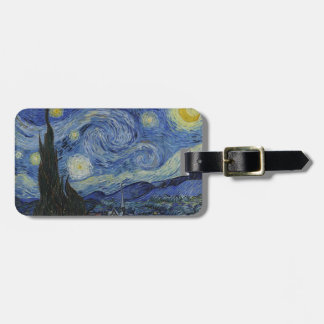 Etiqueta Para Maletas Noche Van Gogh Starry