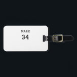 Etiqueta Para Maletas nombre de equipo agregar nombre de jugador fecha d<br><div class="desc">diseño</div>