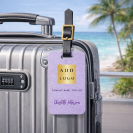 Etiqueta Para Maletas Nombre del logotipo de la empresa de negocios de c