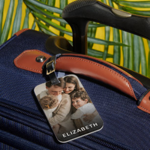 Etiqueta Para Maletas Nombre personalizado Foto personalizada