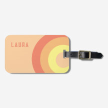 Nombre personalizado Objetivo Arcoíris – rosa, Mel