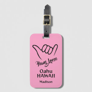 Etiqueta Para Maletas Nombre personalizado, ubicación y color Shaka