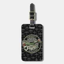 NOMBRE personalizado WII Retro avión militar de gu