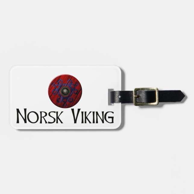 Etiqueta Para Maletas Norsk Viking (Frente Horizontal)
