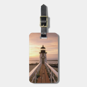 Etiqueta Para Maletas Norteamérica, Estados Unidos, Massachusetts, Nantu