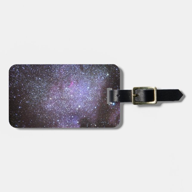 Etiqueta Para Maletas North America Nebula. The Milky way. (Frente Horizontal)