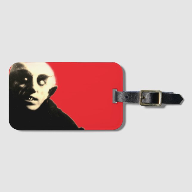 Etiqueta Para Maletas Nosferatu (Anverso horizontal)