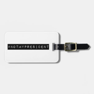 Etiqueta Para Maletas #notmypresident