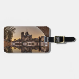Etiqueta Para Maletas Notre-Dame, París, Francia