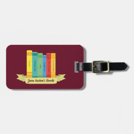 Etiqueta Para Maletas Novelas de Jane Austen III
