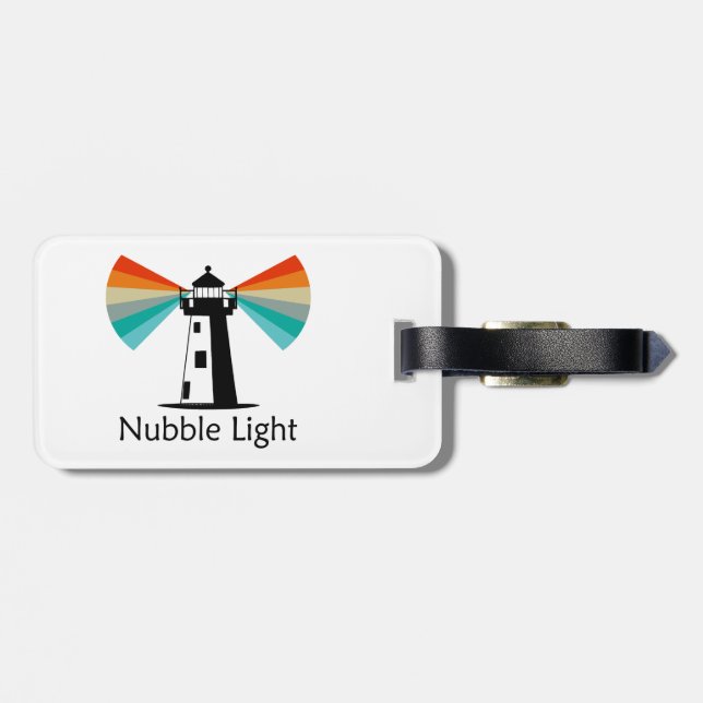 Etiqueta Para Maletas Nubble Light Maine Arcoíris (Atrás Horizontal)
