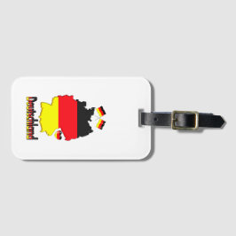 Etiqueta Para Maletas NUESTRO HOGAR - colección de diseño ALEMANIA