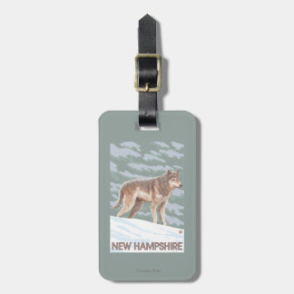 Etiqueta Para Maletas Nueva escena de HampshireWolf
