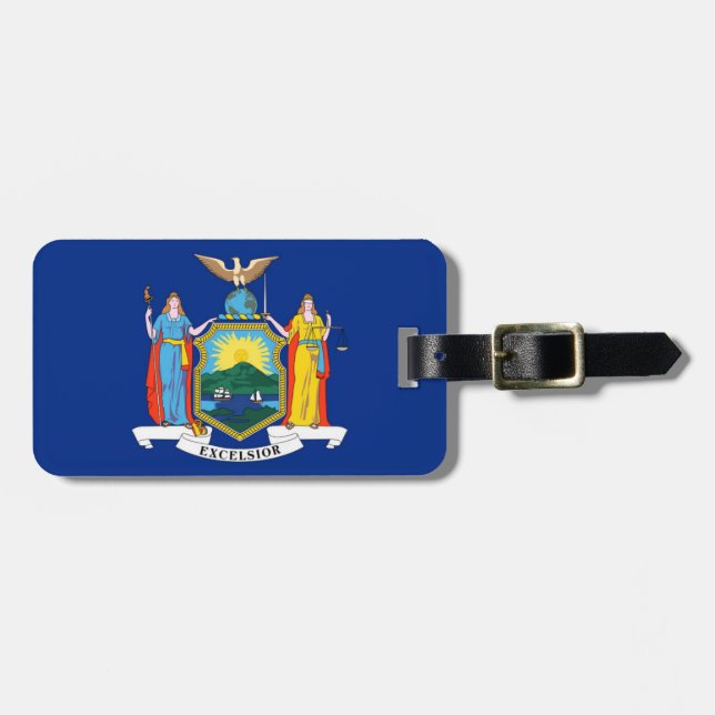 Etiqueta Para Maletas Nueva York (Frente Horizontal)