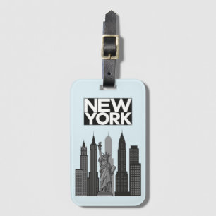 Etiqueta Para Maletas Nueva York